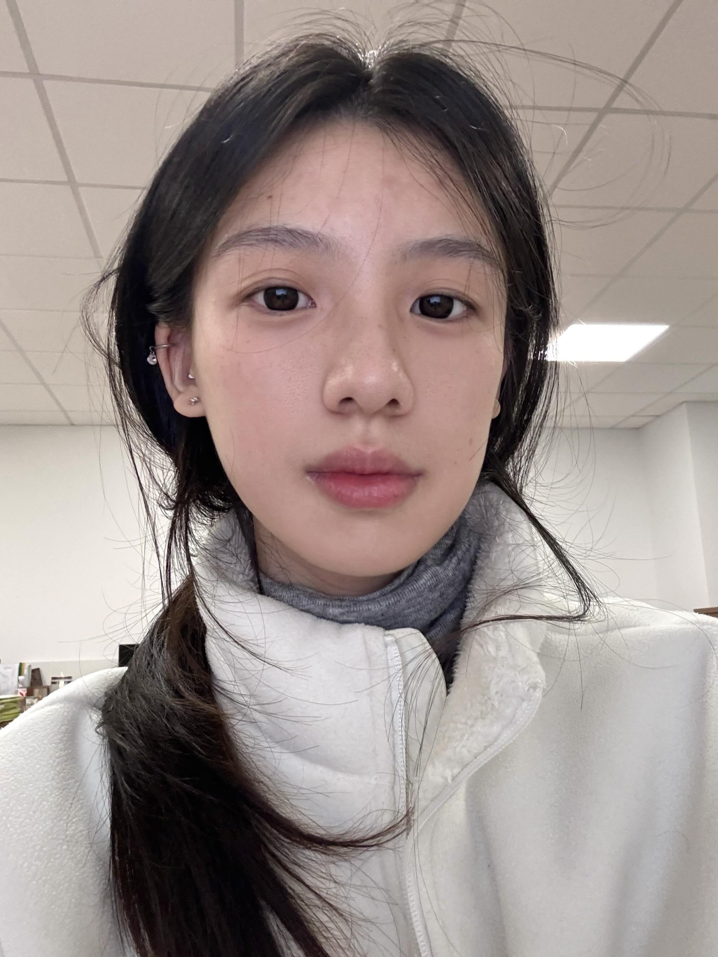上传前自拍示意